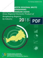Produk Domestik Regional Bruto Kabupaten Bengkayang Menurut Lapangan Usaha 2018-2022