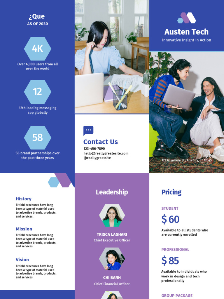 Tech Company Brochure Overview | PDF