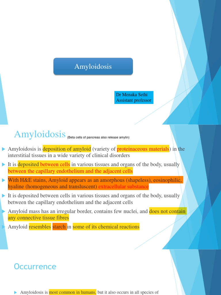 AMYLOIDOSIS | PDF | Multiple Myeloma | Amyloid