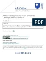 Artificial Intelligence and Online Extremism: Challenges and Opportunities