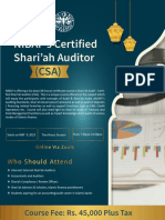 CSA-Certified Shariah Auditor Pumflet