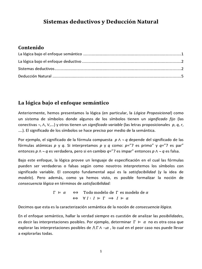 LP Deducción Natural PDF Razonamiento deductivo Axioma