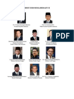 Susunan Kabinet Indonesia bersatu 2009 - 2014