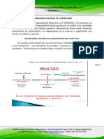 Organigrama Funcional Del Laboratorio