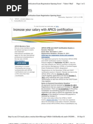 Increase Your Earning Power Through Apics Certification