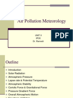 Air-Pollution-Meteorology UNIT II