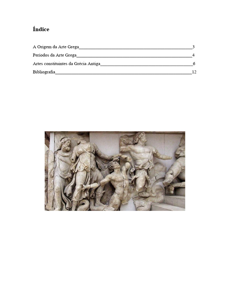 Arte Grega | PDF | Grécia | Grécia Antiga image