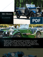 Istoria MG Motors