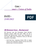 SR BOMMAI Vs UNION OF INDIA