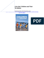 Solution Manual For Kail Children and Their Development 7th Edition