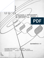 (1985) em Debate Uma Proposta Curricular para o Ensino de Matemática No 1º Grau (Projeto Ipê - CENP)