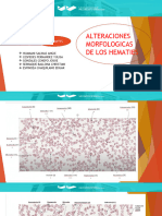 Alteraciones Morfologicas de Los Hematies