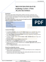 Geomorphologynoteslecture2 PDF