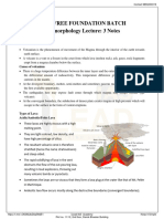 Geomorphologynoteslecture3 PDF