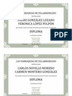 Diplomas Novios Prematrimoniales