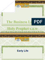 Prophet's Business Life