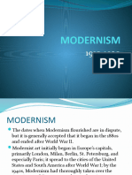 Modernism Introduction