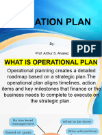 Operational Plan TQM Paper