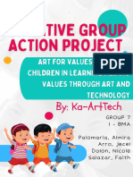 Group 7 - I Bma - Arttech - Action Project Proposal