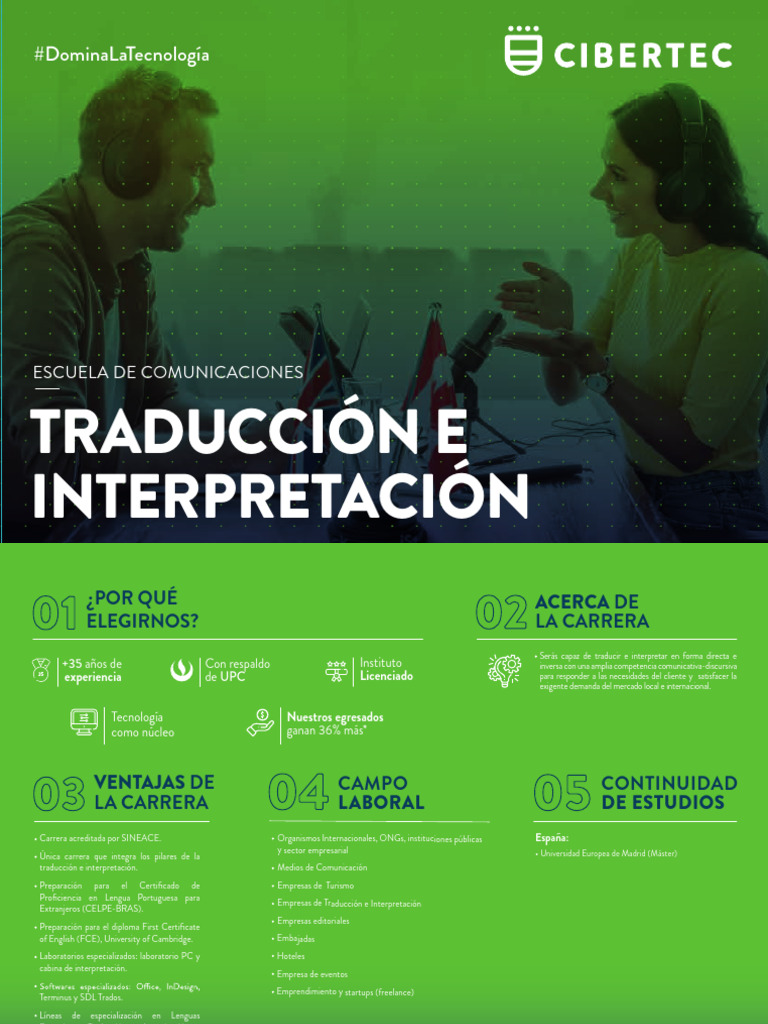 Traducción e Interpretación PDF Traducciones