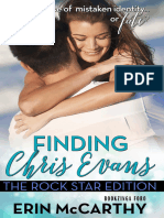 Serie Finding Chris Evans 05 - Finding Chris Evans The Rockstar Edition - Erin McCarthy