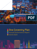 One Coventry Plan Annual Performance Report 2019-20