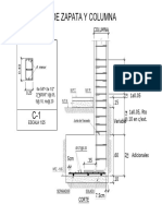 Zapata y Columna Detalle