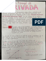 3.1 Definición Formal de Derivada