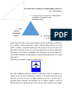 El Signo y Su Clasificación Según Charles Sanders Peirce