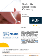 Nestle The Infant Formula Controversy