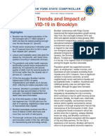 Recent Trends and Impact of COVID-19 in Brooklyn