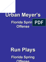 Urban Meyer Florida Offense