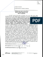 Termo de Declarações Marcio Lobao Menezes Cruz APF #2109/2023