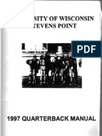 1997 Stevens Point QB Manual
