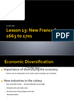 Lesson 13 - New France 1663-1701 (Pt. 2)