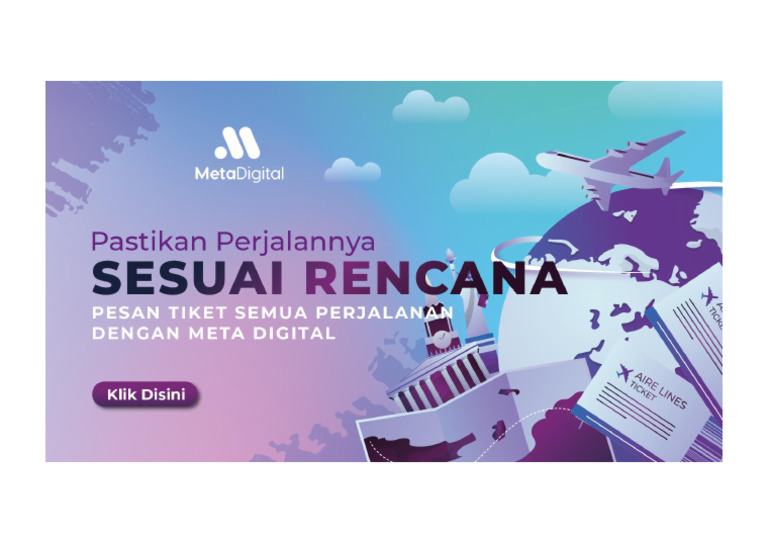Contoh Banner Travel | PDF