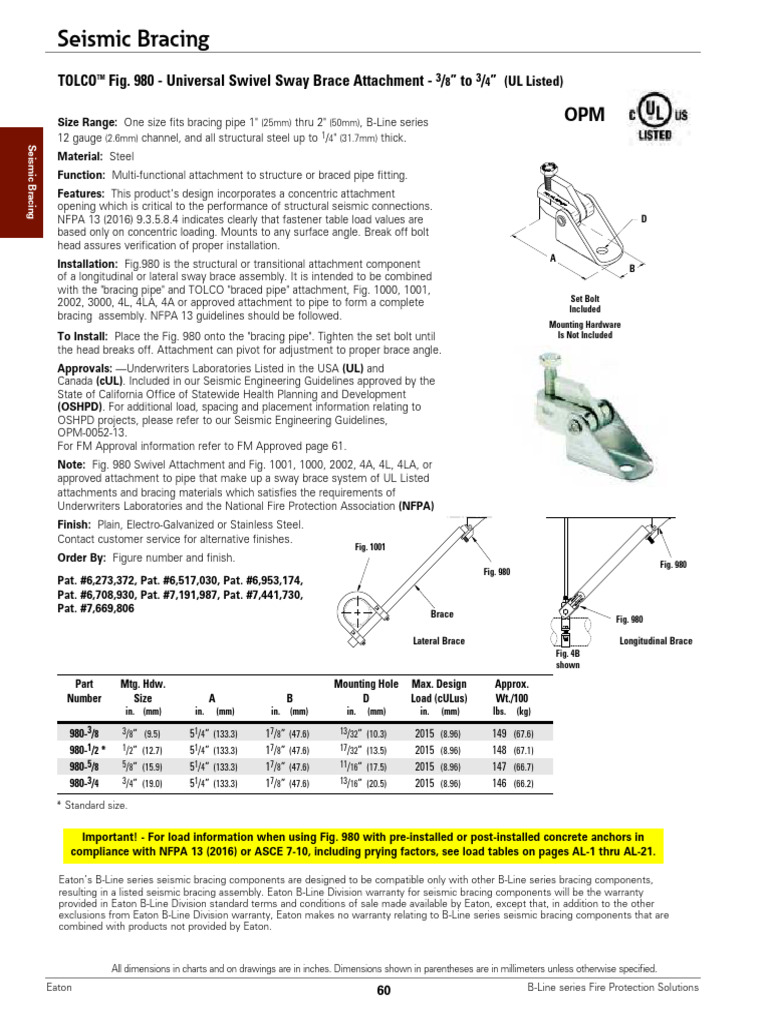 Fig 980 | PDF | Pipe (Fluid Conveyance) | Building Materials