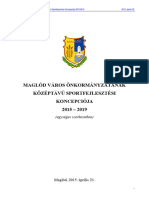 Maglód Sportfejlesztési Koncepció 2015-2019 Signed