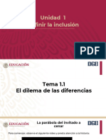 Educación Inclusiva-Unidad 1