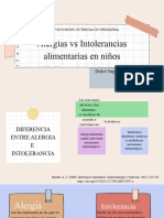 Alergias e Intolerancias 