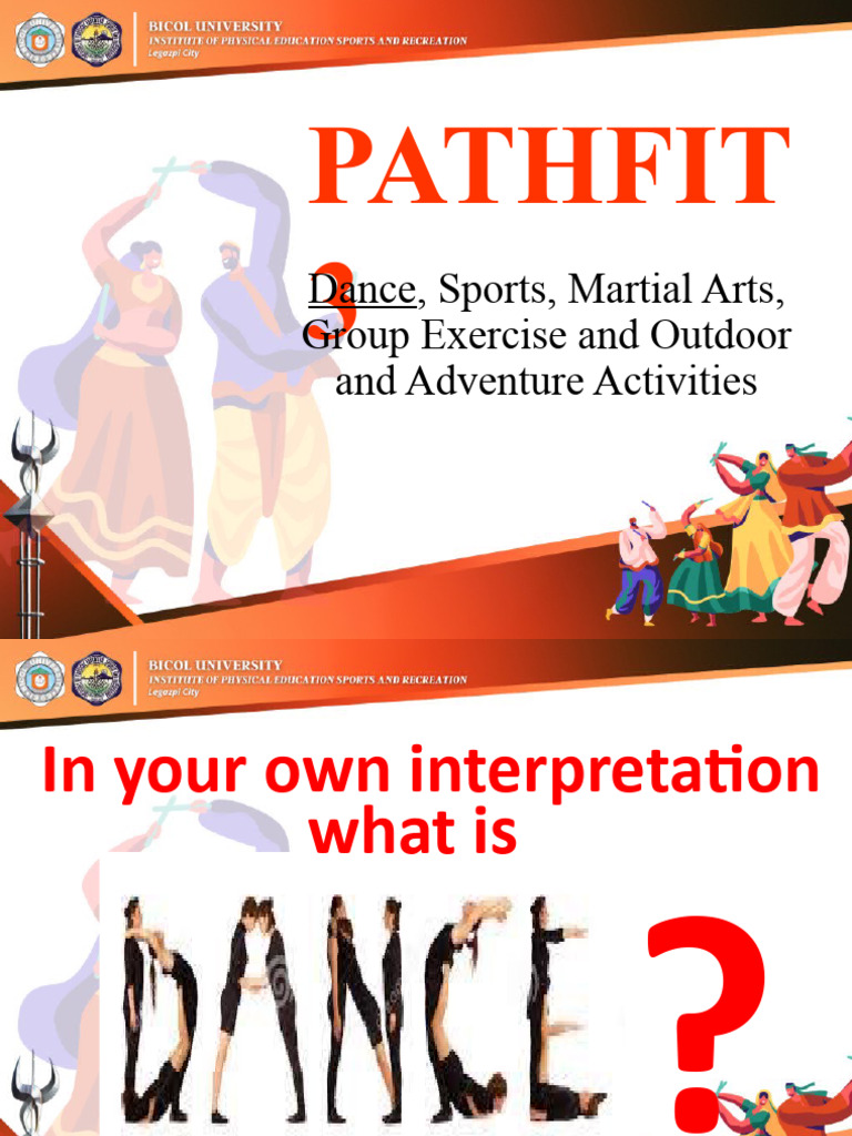 Pathfit 3 Intro Elements Phases Of Dances Pdf Dances Ballroom Dance