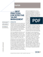 9 Best Practices For Effective Talent Management