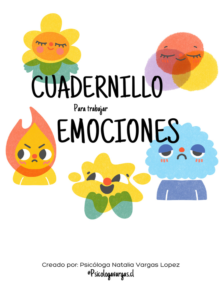 Cuadernillo de Emociones para Niños | PDF | Sicología | Las emociones