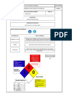 Hoja de Seguridad Green Solution