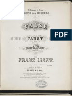 Liszt-Gounod: Faust Walz