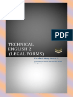 Legal Forms - Criminology