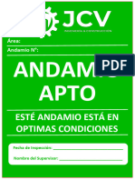 Tarjeta Verde - Andamio - JCV