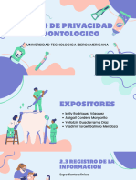 Aviso de Privacidad en Odontologia