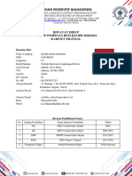 CV - Syahlia Rana Salsabila - Kementerian LH