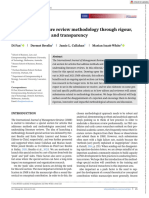 Int J Management Reviews - 2022 - Fan - Advancing Literature Review Methodology Through Rigour Generativity Scope and